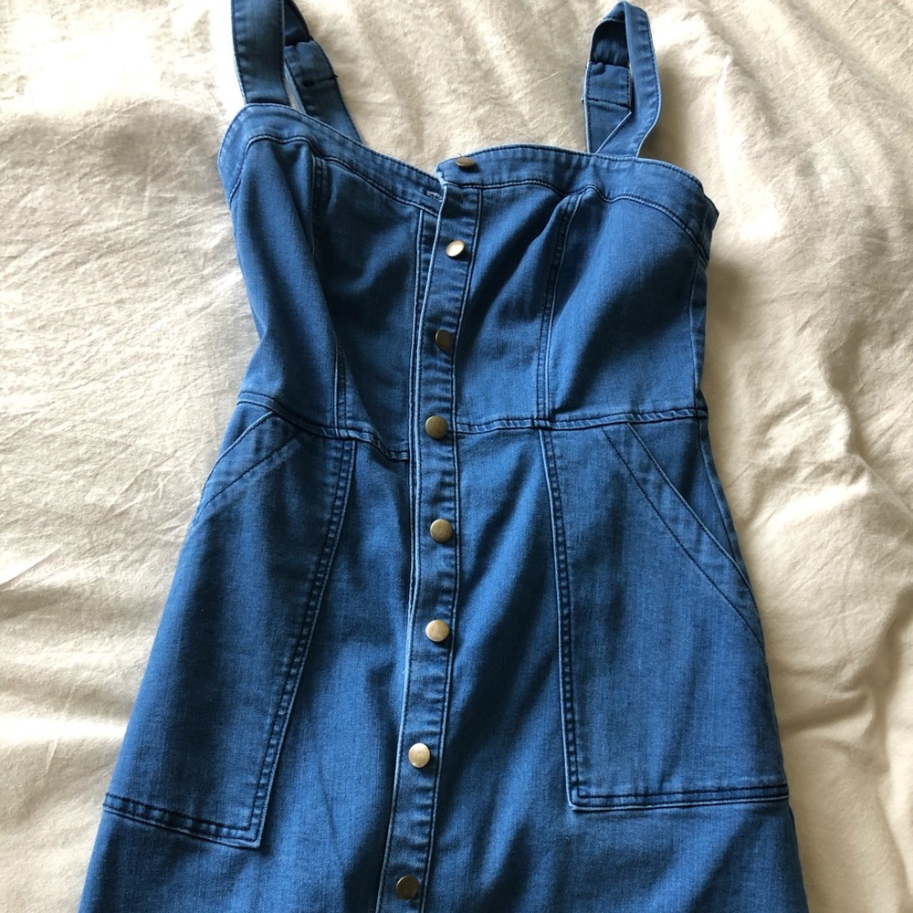 Retro Denim Dress